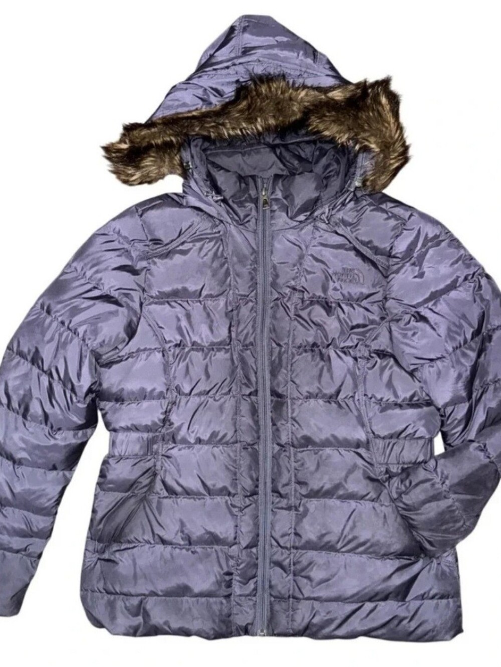North Face Gotham 550 Down Puffer Purple